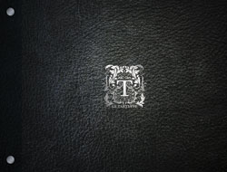 black leather