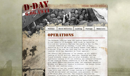 D-Day website