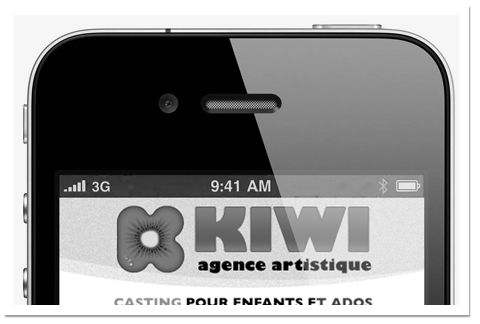 Site web Agence artistique kiwi