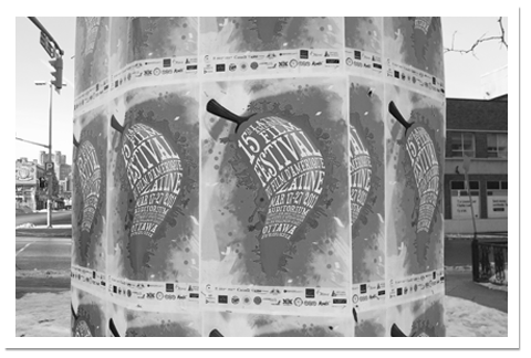 Affiche du 15e festival du film d'amérique latine d'ottawa