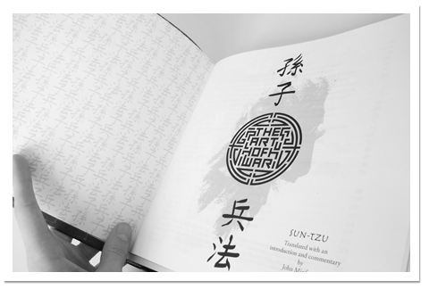 Revitalisation typographique du livre The Art Of War